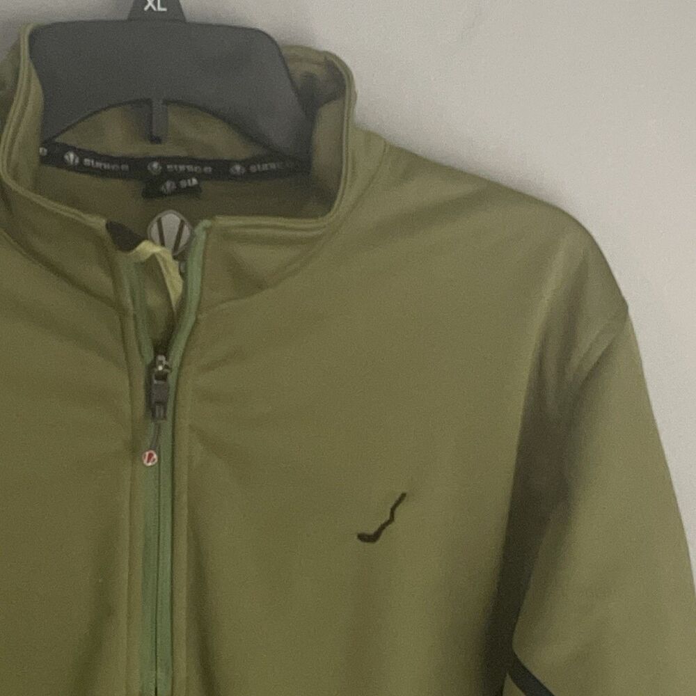 Sunice Golf Windbreaker Waterproof Jacket Men's S Tornado 1/4 Zip Rain Golf Club